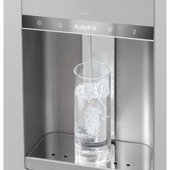 Cafe Modern Glass Series 36 Inch Smart Freestanding 4 Door French Door Refrigerator — thumbnail 21
