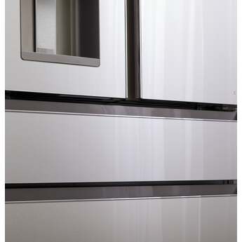 Cafe Modern Glass Series 36 Inch Smart Freestanding 4 Door French Door Refrigerator — thumbnail 22
