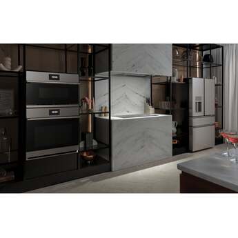 Cafe Modern Glass Series 36 Inch Smart Freestanding 4 Door French Door Refrigerator — thumbnail 35