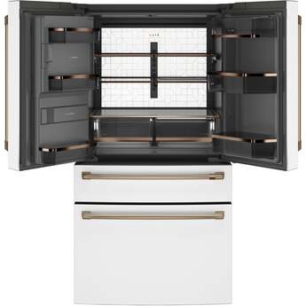 Cafe 36 Inch Smart Freestanding 4 Door French Door Refrigerator - Matte White — thumbnail 22