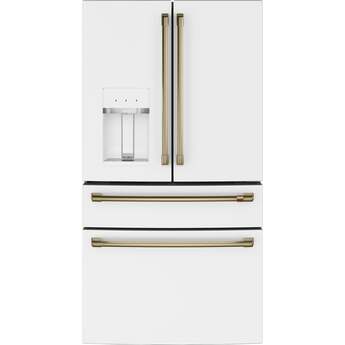 Cafe 36 Inch Smart Freestanding 4 Door French Door Refrigerator - Matte White — thumbnail 24