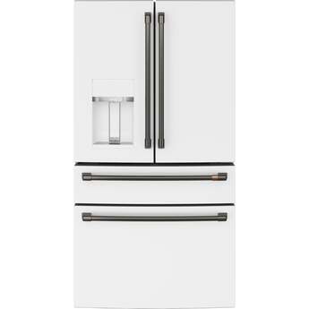 Cafe 36 Inch Smart Freestanding 4 Door French Door Refrigerator - Matte White — thumbnail 28