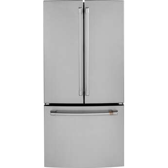Cafe 33" 18.6 cu.ft. Stainless Steel Counter Depth French Door Refrigeriator - Energy Star