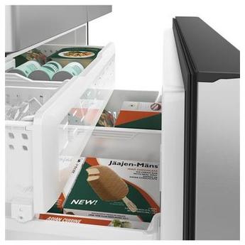 Cafe cwe23sp2ms1 matte collection series 36 inch counter depth french door refrigerator 7