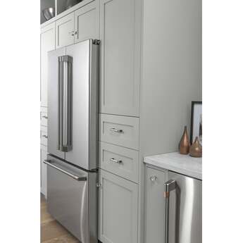 Cafe CWE23SP2MS1 Matte Collection Series 36 Inch Counter Depth French Door Refrigerator — thumbnail 2