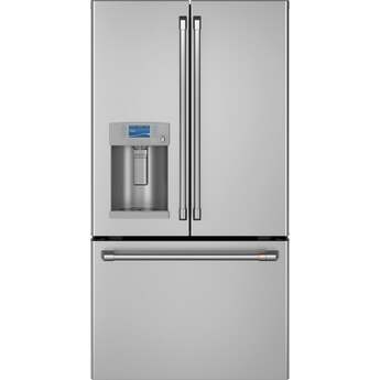 Cafe 36" 22.2 cu.ft. Stainless Steel Counter Depth French Door Refrigerator - Energy Star