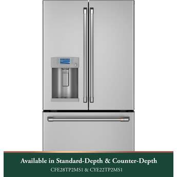 Cafe 36" 22.2 cu.ft. Stainless Steel Counter Depth French Door Refrigerator - Energy Star — thumbnail 23