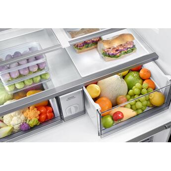 Dacor 36 Inch Counter Depth French Door Refrigerator, in Silver Stainless — thumbnail 18