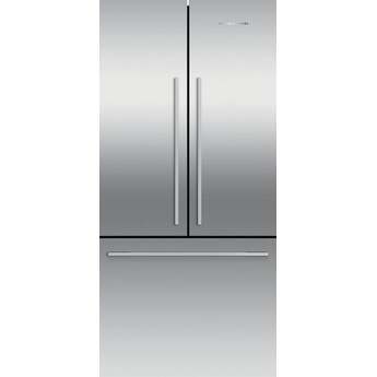 Fisher Paykel Series 7 Contemporary 32" 16.9 cu. ft. Stainless Steel Counter Depth French Door Refrigerator with Ice Maker