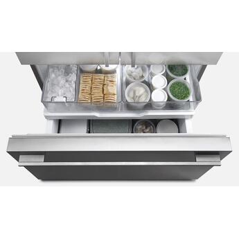 Fisher Paykel Active Smart 31" 17 cu ft. Stainless Steel Counter Depth French Door Refrigerator — thumbnail 7
