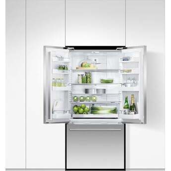 Fisher Paykel Active Smart 31" 17 cu.ft. Stainless Steel Counter Depth French Door Refrigerator - Energy Star — thumbnail 3