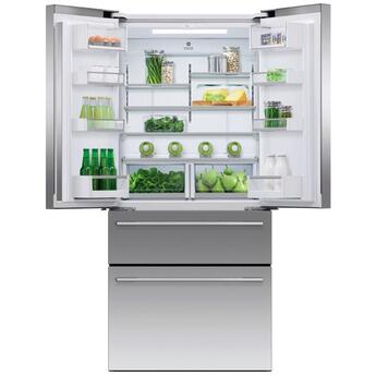 Fisher Paykel Series 7 Contemporary 32" 16.8 cu. ft. Stainless Steel Counter Depth French Door 2-Drawer Refrigerator with Ice Maker & Water Dispenser — thumbnail 10