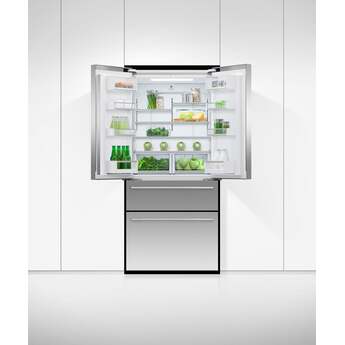 Fisher Paykel Series 7 Contemporary 32" 16.8 cu. ft. Stainless Steel Counter Depth French Door 2-Drawer Refrigerator with Ice Maker & Water Dispenser — thumbnail 16