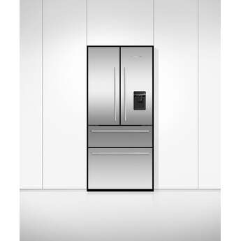Fisher Paykel Series 7 Contemporary 32" 16.8 cu. ft. Stainless Steel Counter Depth French Door 2-Drawer Refrigerator with Ice Maker & Water Dispenser — thumbnail 2