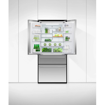 Fisher Paykel Series 7 Contemporary 32" 16.8 cu. ft. Stainless Steel Counter Depth French Door 2-Drawer Refrigerator with Ice Maker & Water Dispenser — thumbnail 7