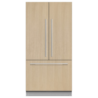 Fisher Paykel Professional 36" 16.8 cu.ft. Custom Panel Ready Built-In French Door Refrigerator - Energy Star