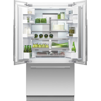 Fisher Paykel Professional 36" 16.8 cu ft Stainless Steel Built-In French Door Refrigerator - Energy Star — thumbnail 9