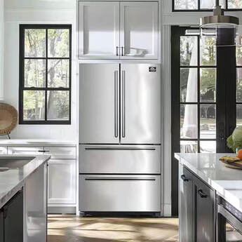 Forno 19.3 Cu. Ft. Counter Depth French Door Refrigerator — thumbnail 2