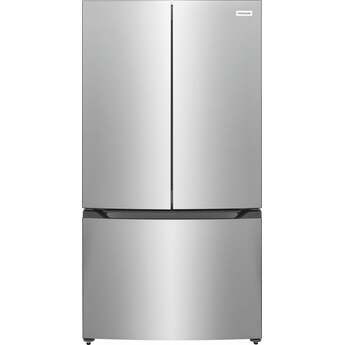 Frigidaire FRFG2011AV 20 Cu. Ft. French Door Refrigerator: Brushed Brushed Steel