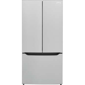 Frigidaire FRFG2033AV 20 Cu. Ft. French Door Refrigerator: Brushed Brushed Steel