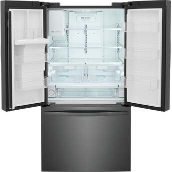 Frigidaire FRFS2823AD 36 Inch Black Stainless Steel French Door Refrigerator — thumbnail 7