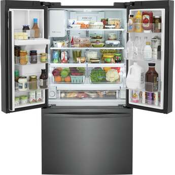 Frigidaire FRFS2823AD 36 Inch Black Stainless Steel French Door Refrigerator — thumbnail 8