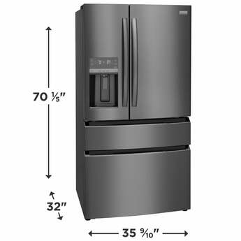 Frigidaire GRMC2273CD Gallery Series 36 Inch Counter Depth French Door Refrigerator — thumbnail 9