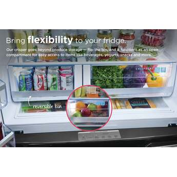 Frigidaire GRMC2273CF Gallery Series 36 Inch Counter Depth French Door Refrigerator — thumbnail 11