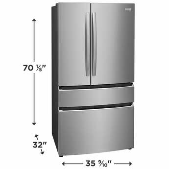 Frigidaire GRMG2272CF Gallery Series 36 Inch Counter Depth French Door Refrigerator — thumbnail 16
