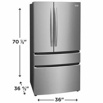 Frigidaire GRMN2872AF Gallery Series Stainless Steel French Door Refrigerator — thumbnail 15