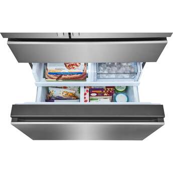 Frigidaire Professional 36 Inch 4-Door French Door Refrigerator With 21 Cu. Ft. Capacity: Stainless Steel — thumbnail 12