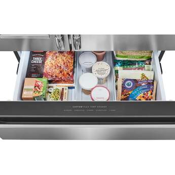 Frigidaire Professional 36 Inch 4-Door French Door Refrigerator With 21 Cu. Ft. Capacity: Stainless Steel — thumbnail 14