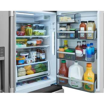 Frigidaire Professional 36 Inch 4-Door French Door Refrigerator With 21 Cu. Ft. Capacity: Stainless Steel — thumbnail 2