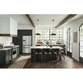 Frigidaire Professional 36 Inch 4-Door French Door Refrigerator With 21 Cu. Ft. Capacity: Stainless Steel — thumbnail 7