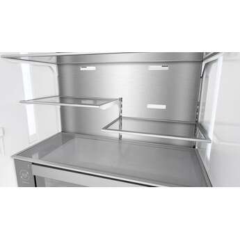 Fulgor Milano 36 Inch Sofia Series Freestanding Counter Depth French Door Refrigerator: STAINLESS STEEL — thumbnail 5