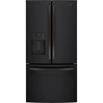 GE 36" 25.6 cu. ft. Black Slate French Door Refrigerator - Energy Star