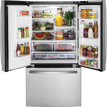 GE 36" 25.6 cu.ft. Fingerprint Resistant Stainless Steel French Door Refrigerator - Energy Star — thumbnail 3