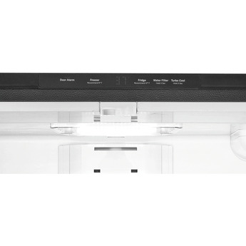 GE 36" 27.0 cu. ft. White French Door Refrigerator with Internal Water Dispenser - Energy Star — thumbnail 10