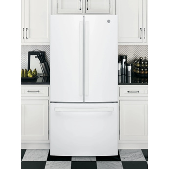 GE 36" 27.0 cu. ft. White French Door Refrigerator with Internal Water Dispenser - Energy Star — thumbnail 15