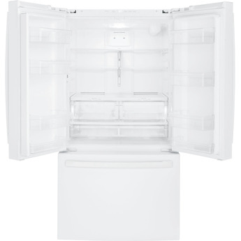 GE 36" 27.0 cu. ft. White French Door Refrigerator with Internal Water Dispenser - Energy Star — thumbnail 6