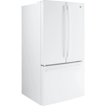 GE 36" 27.0 cu. ft. White French Door Refrigerator with Internal Water Dispenser - Energy Star — thumbnail 8