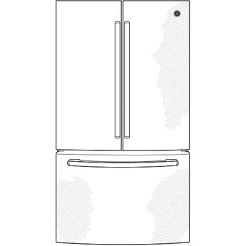 GE 36" 27.0 cu. ft. Slate French Door Refrigerator with Internal Water Dispenser - Energy Star — thumbnail 13