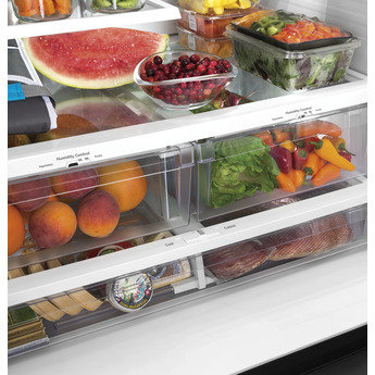 GE 36" 27.0 cu. ft. Slate French Door Refrigerator with Internal Water Dispenser - Energy Star — thumbnail 15