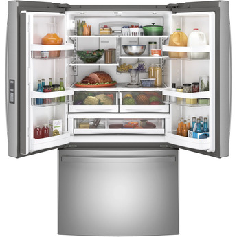 GE 36" 28.7 cu.ft. Fingerprint Resistant Stainless Steel French Door Refrigerator - Energy Star — thumbnail 11