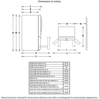 GE 36" 28.7 cu.ft. Fingerprint Resistant Stainless Steel French Door Refrigerator - Energy Star — thumbnail 2