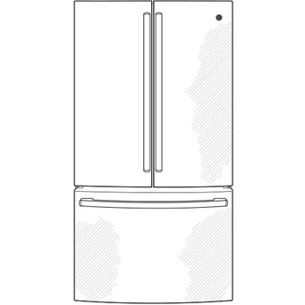 GE 36" 28.7 cu.ft. Fingerprint Resistant Stainless Steel French Door Refrigerator - Energy Star — thumbnail 9