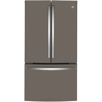 GE 36" 23.1 cu.ft. Slate Counter Depth French Door Refrigerator - Energy Star