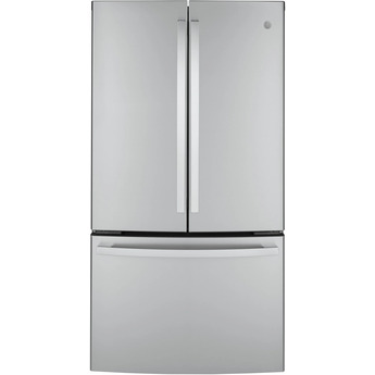 GE 36" 23.1 cu.ft. Fingerprint Resistant Stainless Steel Counter Depth French Door Refrigerator - Energy Star