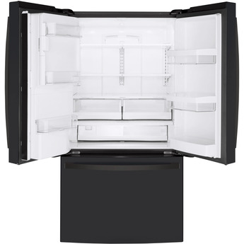 GE 36" 22.2 cu.ft. Black Slate Counter Depth French Door Refrigerator - Energy Star — thumbnail 10