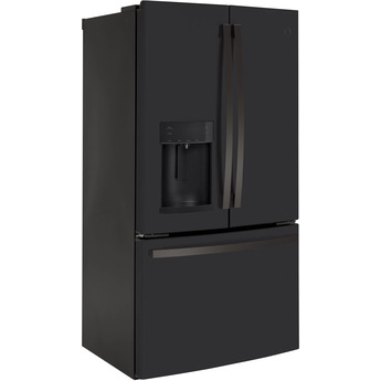 GE 36" 22.2 cu.ft. Black Slate Counter Depth French Door Refrigerator - Energy Star — thumbnail 2